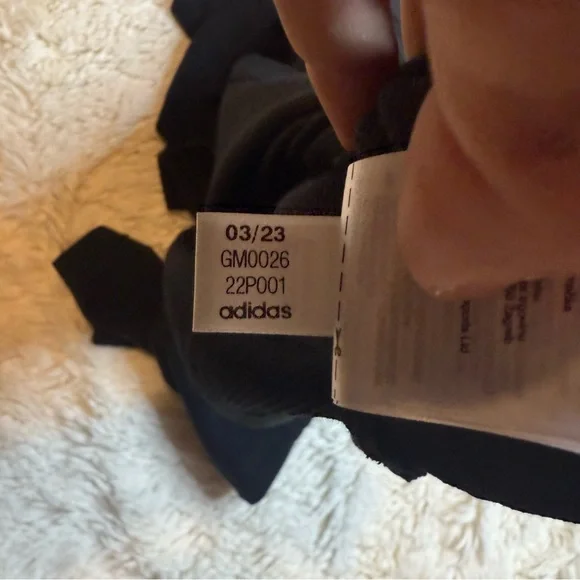 Adidas men’s charcoal Long Sleeve 1/4 zip XL - Picture 6 of 7